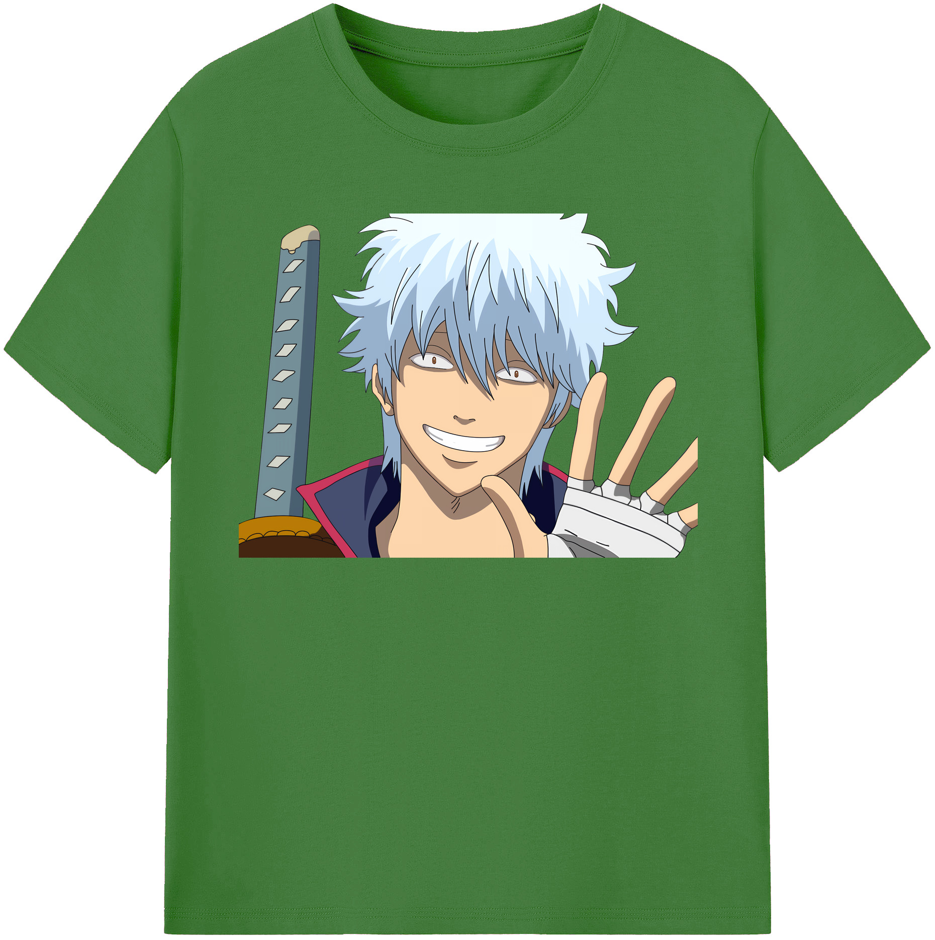 （画像用） ぎんたま 坂田銀時（さかたぎんとき） 神楽 志村新八（しむら しんぱち） GINTAMA Sakata Gintoki Kagura Shimura Shinpachi レディースカジュアルプリントTシャツ（綿100％）